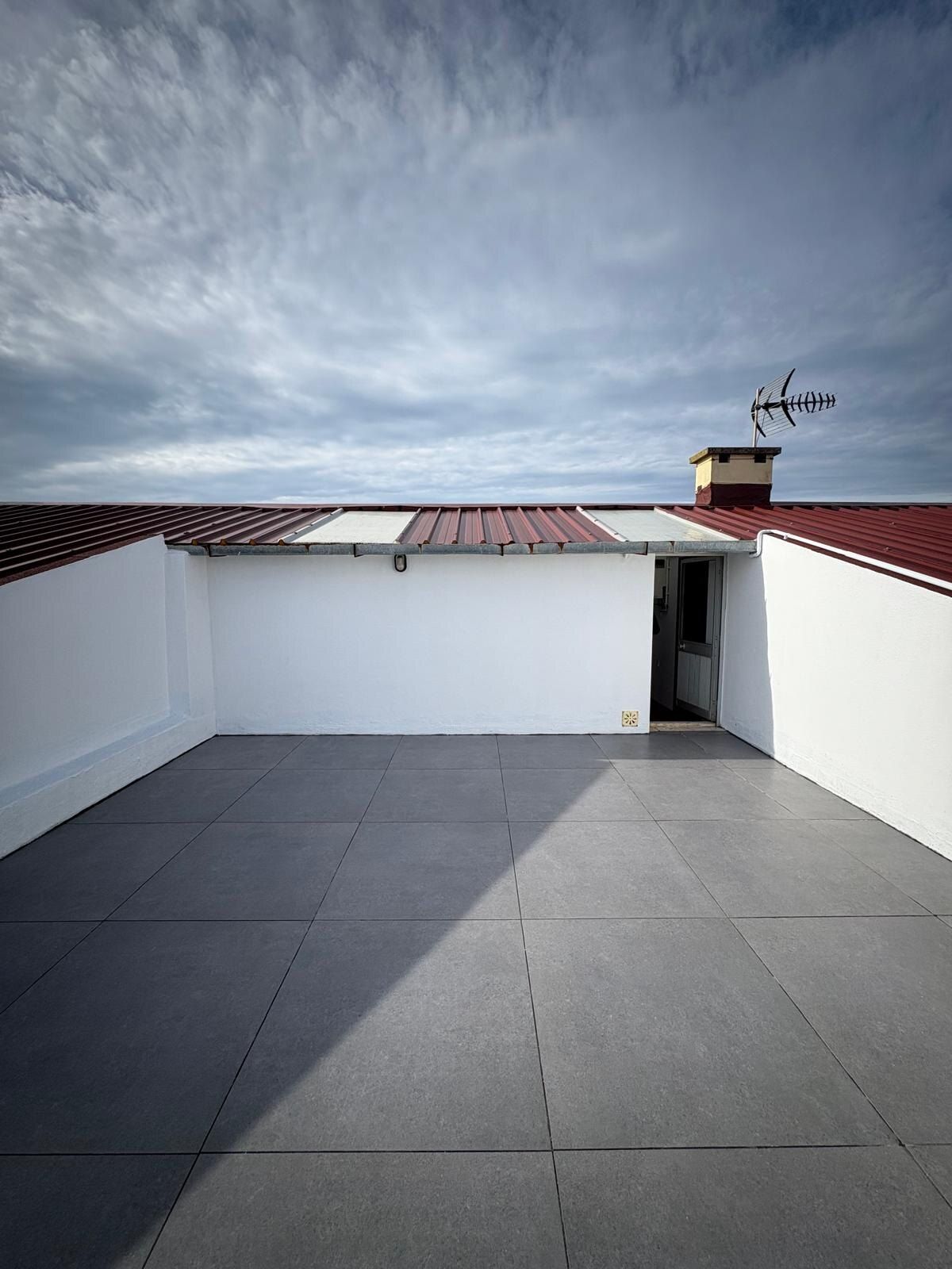 Sótão e terraço: obra da Valora